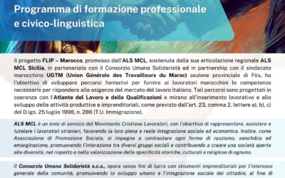 Progetto FLIP – Marocco: Formazione e inclusione per un futuro condiviso